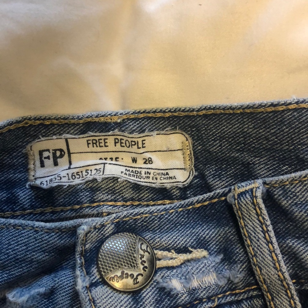 Free people jean shorts - Picture 6 of 6